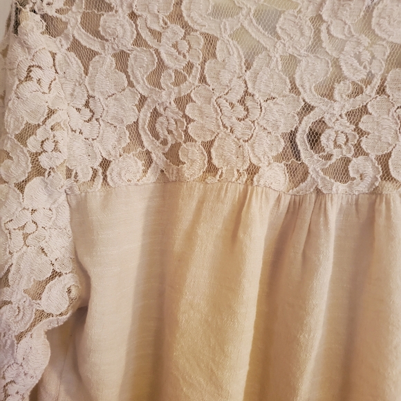 WESTPORT IVORY LACE TOP S LG - Picture 9 of 10